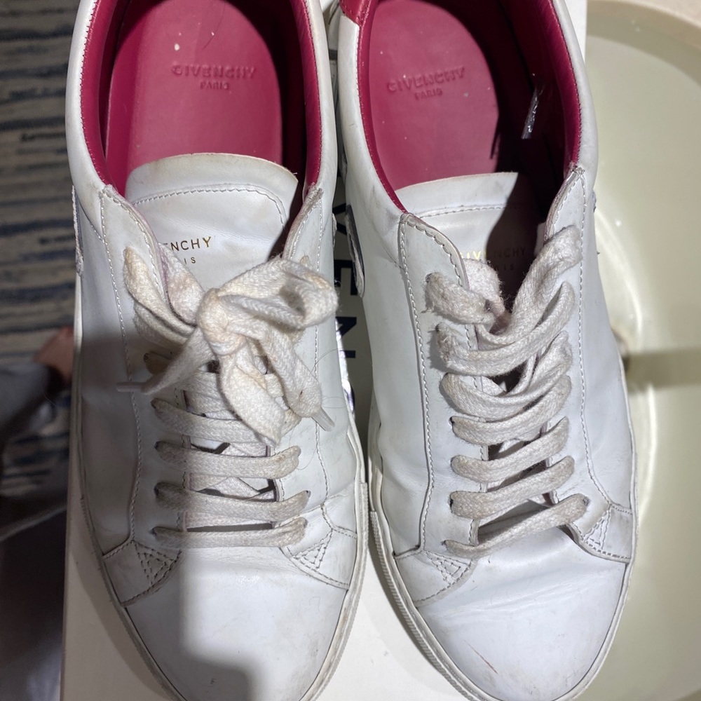Givenchy white reverse logo urban sneakers - Picture 3 of 7